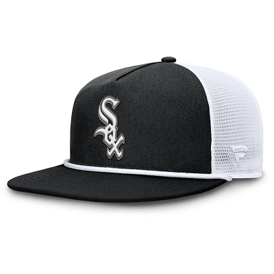 Men's Fanatics Black/White Chicago White Sox Clubhouse Change Up Snapback Hat