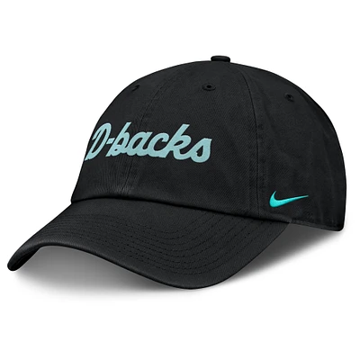 Men's Nike Black Arizona Diamondbacks Club Adjustable Hat