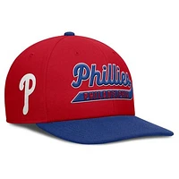 Men's Nike Red/Royal Philadelphia Phillies Pro Performance Snapback Hat