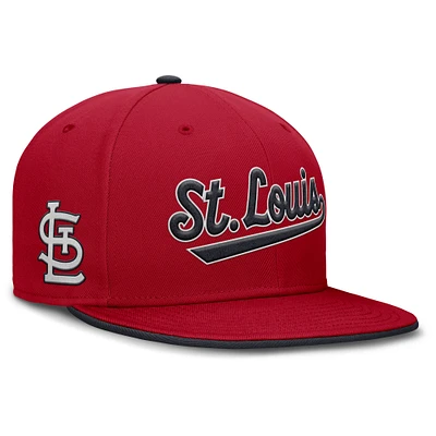 Men's Nike Red St. Louis Cardinals True Performance Fitted Hat