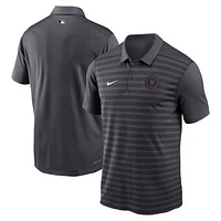 Men's Nike  Anthracite New York Mets Authentic Collection City Connect Victory Performance Polo
