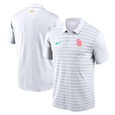 Men's Nike  White San Diego Padres Authentic Collection City Connect Victory Performance Polo
