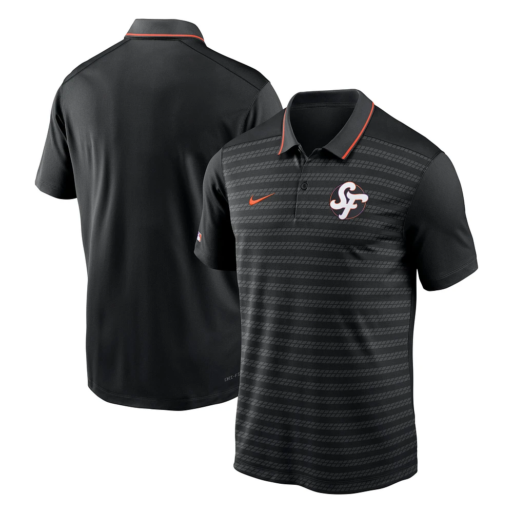Men's Nike Black San Francisco Giants 2025 City Connect Authentic Collection Victory Performance Polo