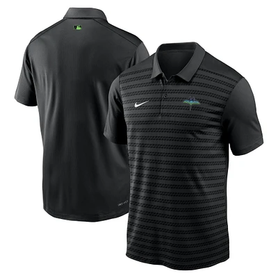Men's Nike  Black Tampa Bay Rays Authentic Collection City Connect Victory Performance Polo