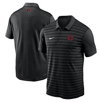 Men's Nike  Black Cincinnati Reds Authentic Collection City Connect Victory Performance Polo