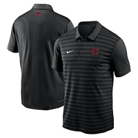 Men's Nike  Black Cincinnati Reds Authentic Collection City Connect Victory Performance Polo