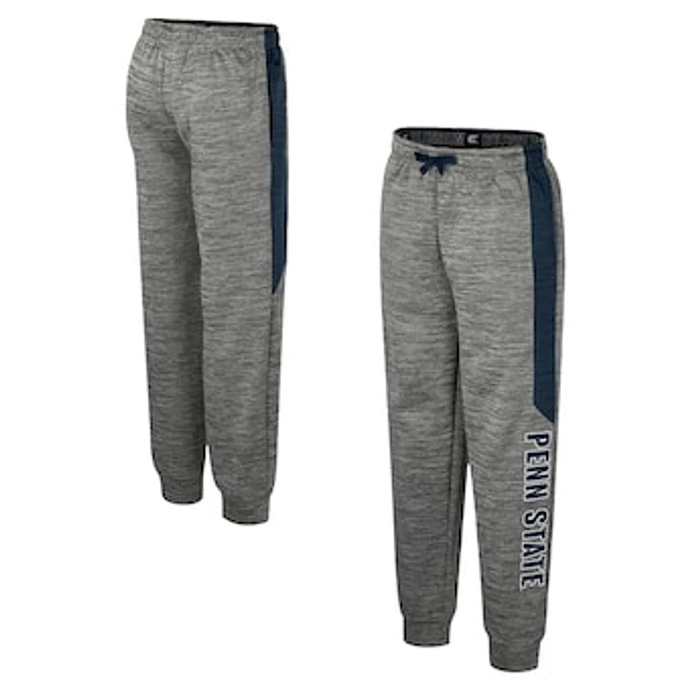 Youth Colosseum Heather Gray Penn State Nittany Lions Fleece Pants