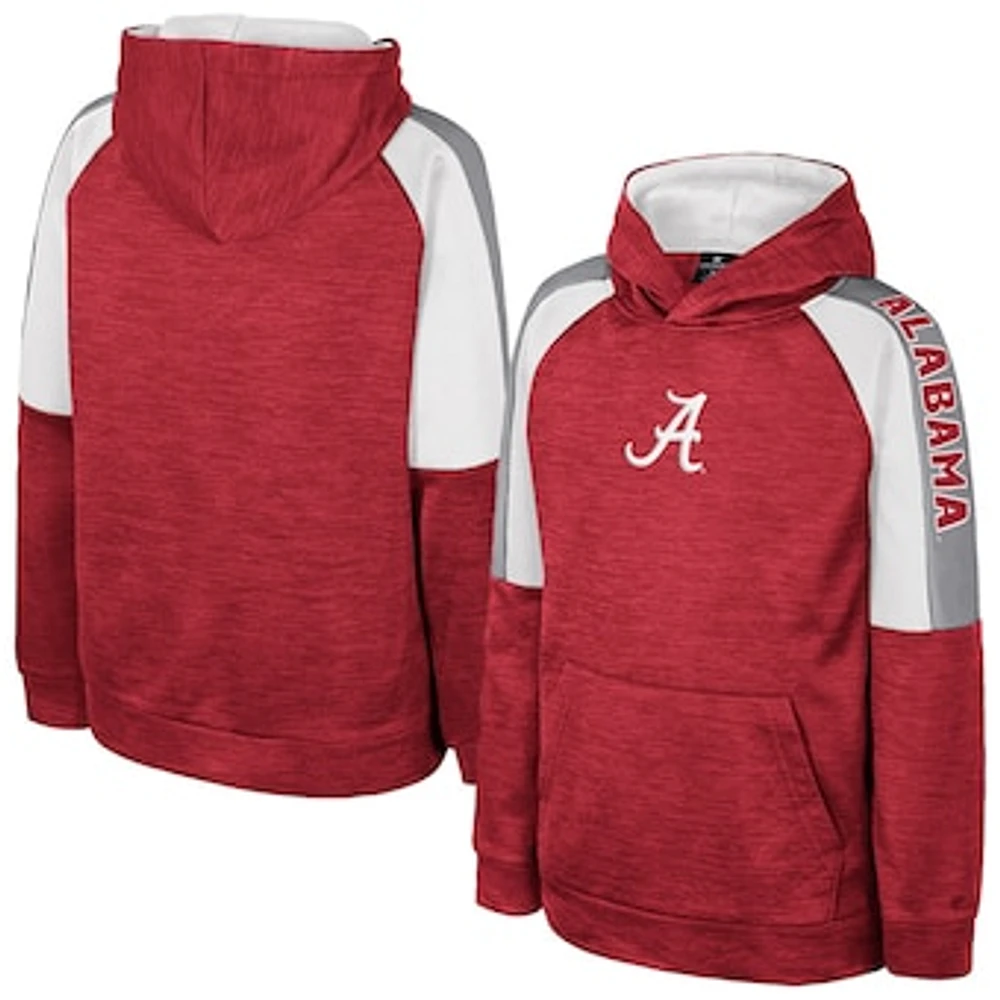 Youth Colosseum Crimson Alabama Tide Pullover Hoodie