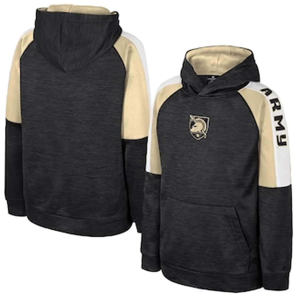 Youth Colosseum Black Army Knights Pullover Hoodie