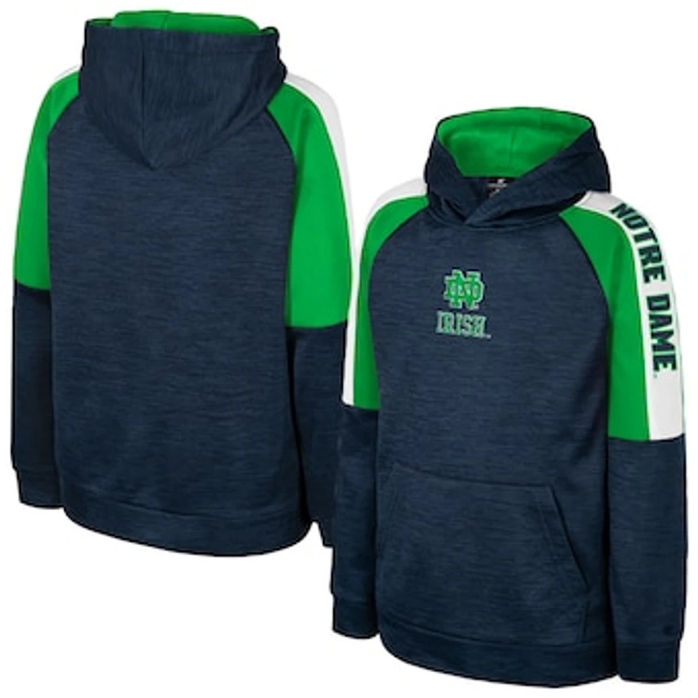 Youth Colosseum Navy Notre Dame Fighting Irish Pullover Hoodie