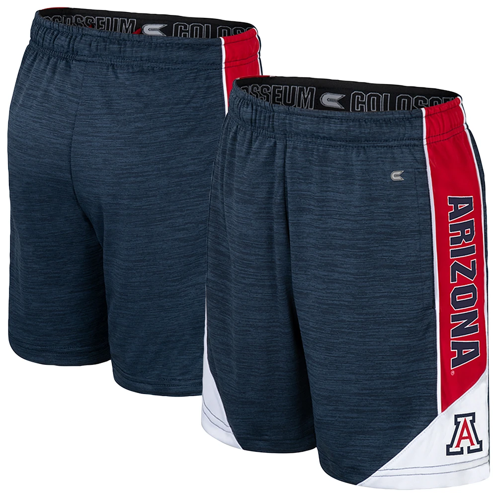 Youth Colosseum  Navy Arizona Wildcats Athletic Shorts