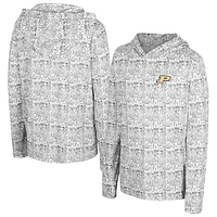 Youth Colosseum Black Purdue Boilermakers All-Over Print Hoodie