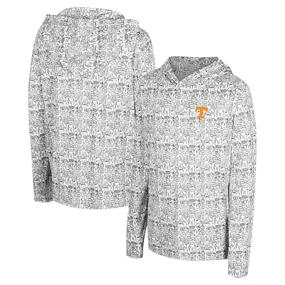 Youth Colosseum Black Tennessee Volunteers All-Over Print Hoodie