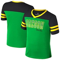 Girls Youth Colosseum Green Oregon Ducks Space Opera T-Shirt