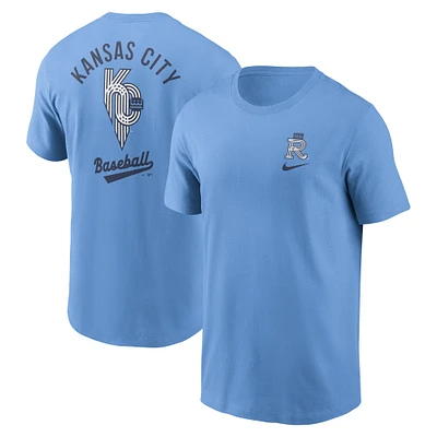 Men's Nike  Light Blue Kansas City Royals 2025 Connect T-Shirt