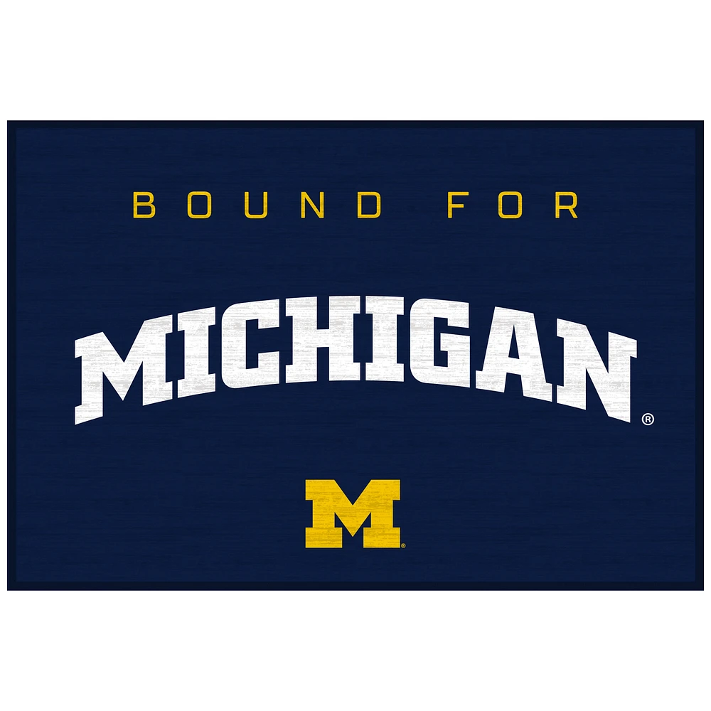 Michigan Wolverines 20'' x 30'' School Bound Floor Mat