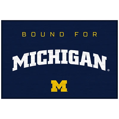 Michigan Wolverines 20'' x 30'' School Bound Floor Mat