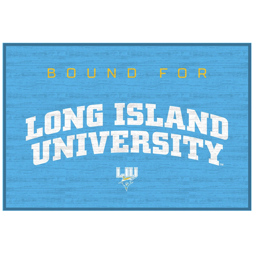 LIU Sharks 20'' x 30'' School Bound Floor Mat
