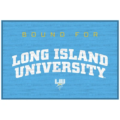 LIU Sharks 20'' x 30'' School Bound Floor Mat
