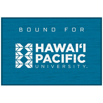 Hawaii Pacific Sharks 20'' x 30'' School Bound Floor Mat