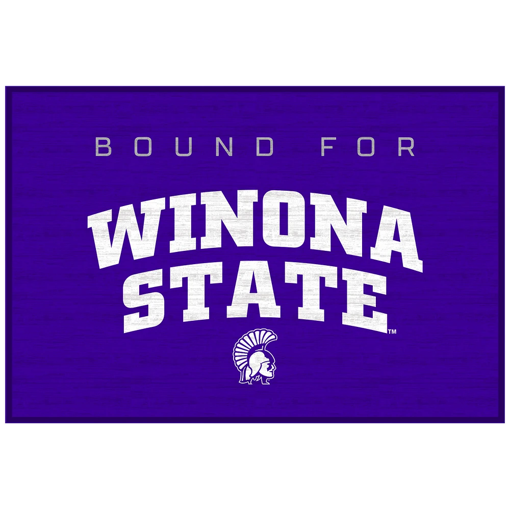 Winona State Warriors 20'' x 30'' School Bound Floor Mat