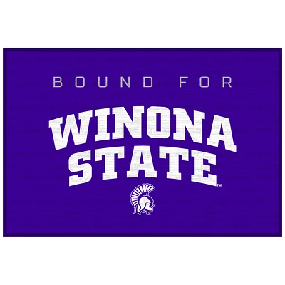 Winona State Warriors 20'' x 30'' School Bound Floor Mat