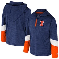 Toddler Colosseum Navy Illinois Fighting Illini Rylos Quarter-Zip Windshirt