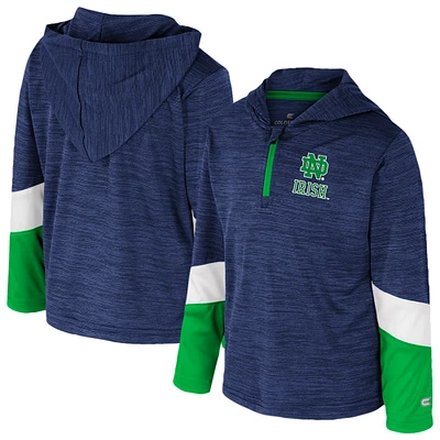 Toddler Colosseum Navy Notre Dame Fighting Irish Rylos Quarter-Zip Windshirt