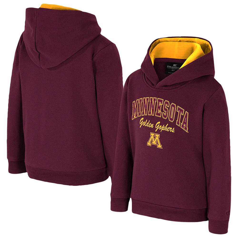 Toddler Colosseum Maroon Minnesota Golden Gophers Centauri Pullover Hoodie