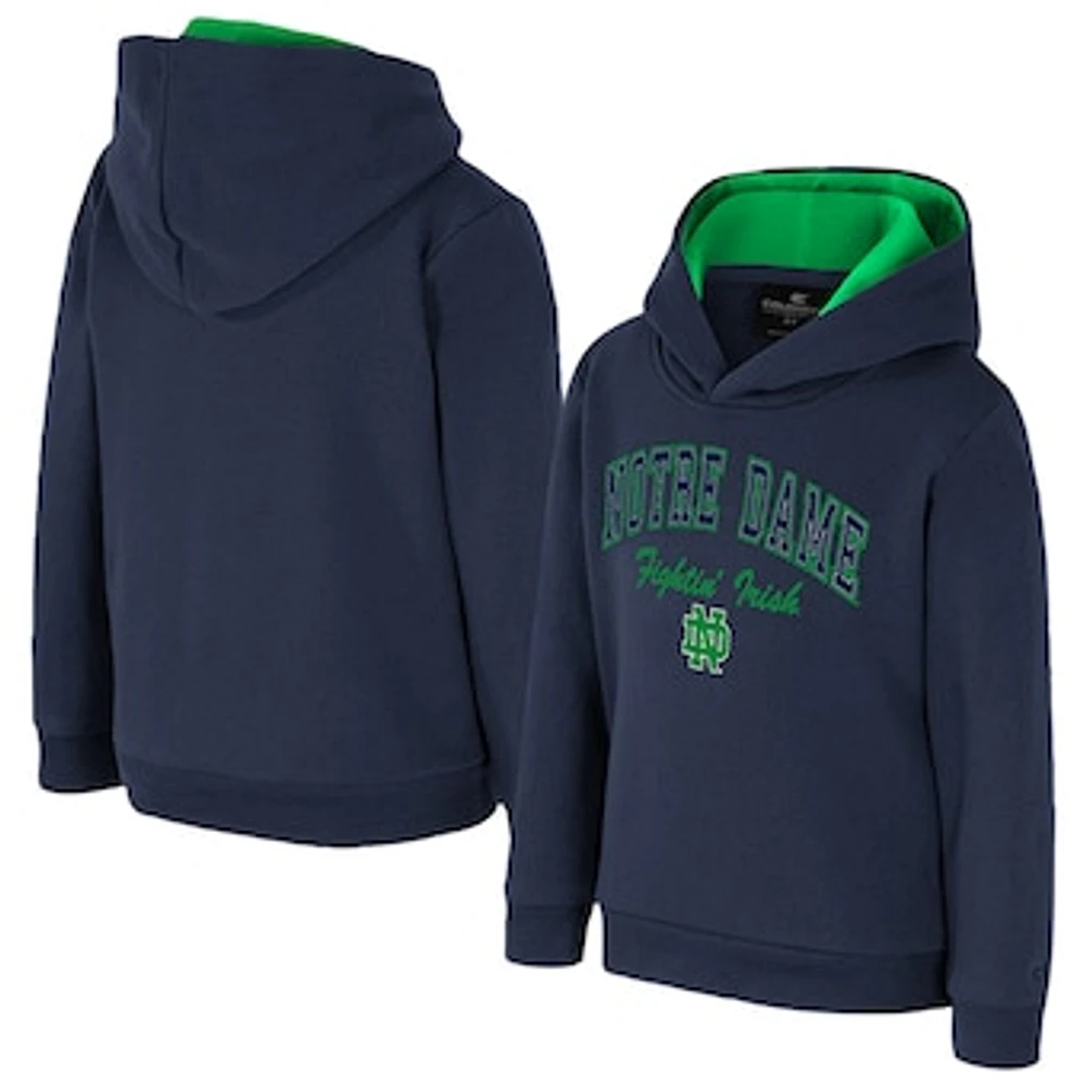 Toddler Colosseum Navy Notre Dame Fighting Irish Centauri Pullover Hoodie