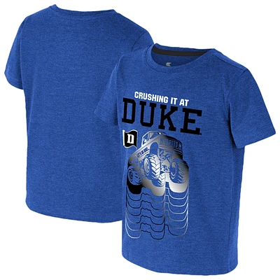 Toddler Colosseum Royal Duke Blue Devils Crushing It T-Shirt