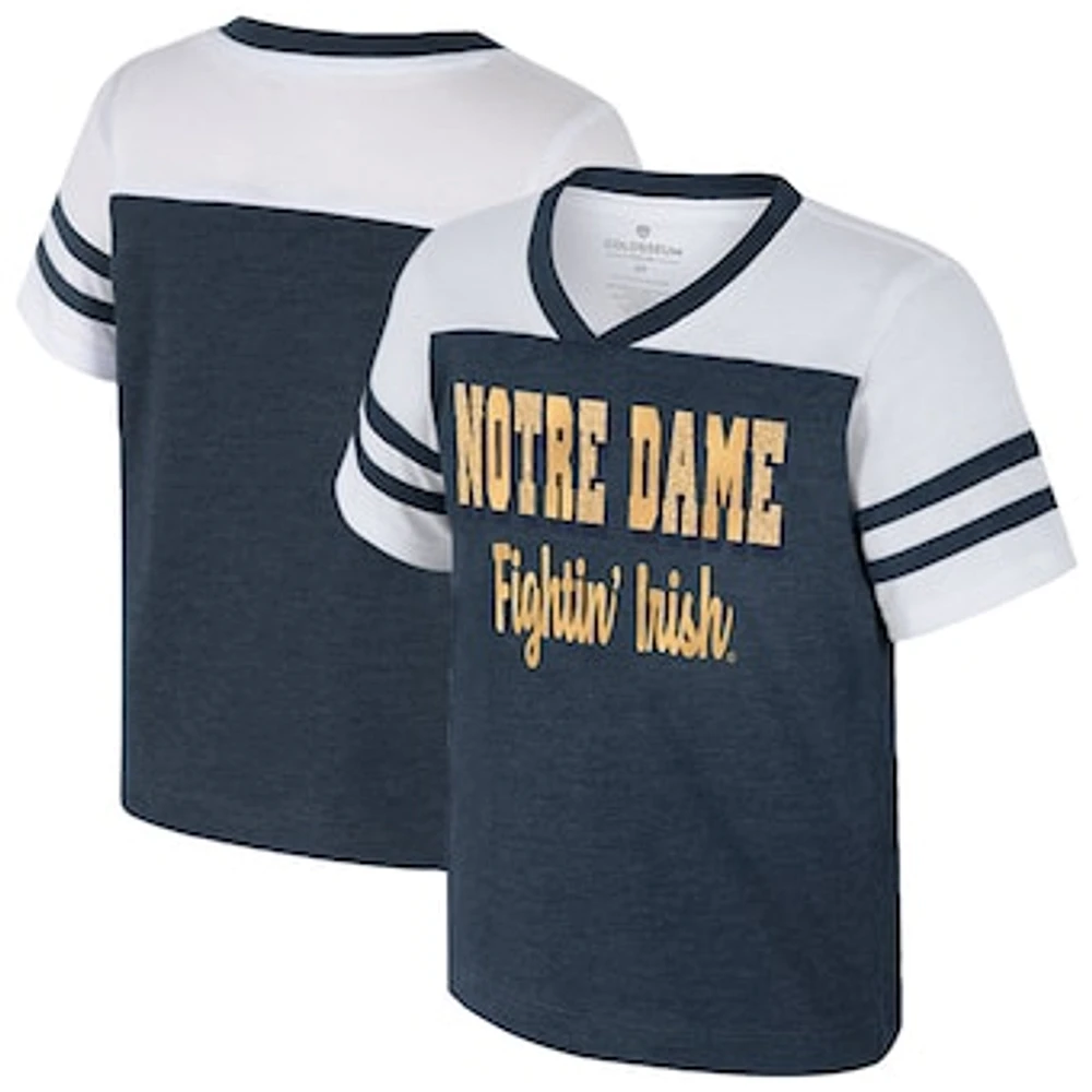 Girls Toddler Colosseum Navy Notre Dame Fighting Irish Space Opera T-Shirt