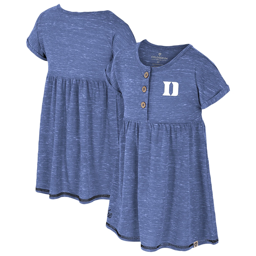 Girls Toddler Colosseum  Royal Duke Blue Devils Fleet Dress