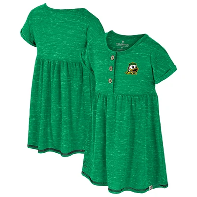 Girls Toddler Colosseum  Kelly Green Oregon Ducks Fleet Dress