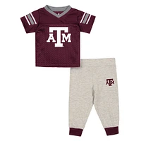 Infant Colosseum Texas A&M Aggies Field Time Football Jersey & Pants Set