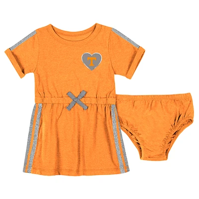 Girls Newborn & Infant Colosseum Tennessee Orange Volunteers Xur Dress and Bloomer Set