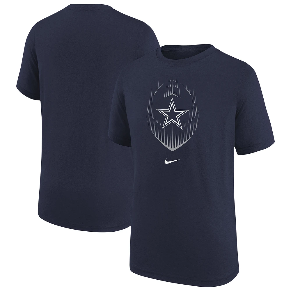 Preschool Nike Navy Dallas Cowboys Legend Icon Performance T-Shirt