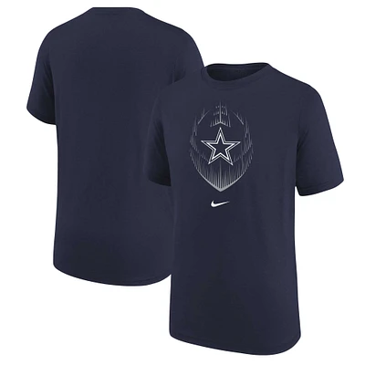 Youth Nike Navy Dallas Cowboys Legend Icon T-Shirt