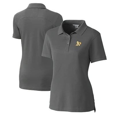 Women's Cutter & Buck Athletics DryTec Advantage Tri-Blend Pique Polo