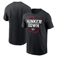 Men's Nike Black Georgia Bulldogs Campus Local T-Shirt