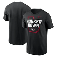 Men's Nike Black Georgia Bulldogs Campus Local T-Shirt