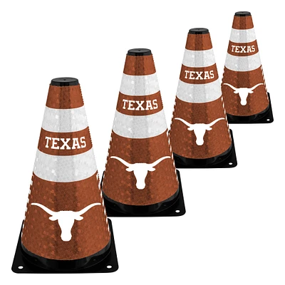 Texas Longhorns Four-Piece 9" Zone Cone Set
