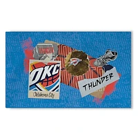The Northwest Group Oklahoma City Thunder 36” x 62” Display Washable Rug