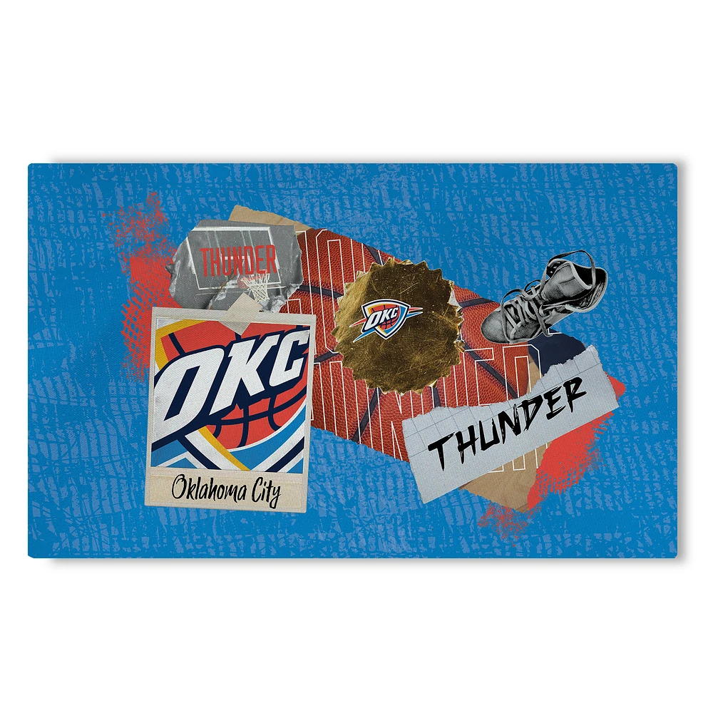 The Northwest Group Oklahoma City Thunder 36” x 62” Display Washable Rug
