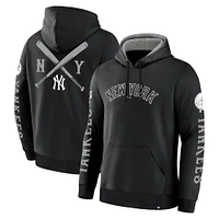 Men's Fanatics  Black New York Yankees Big City Legacy Fleece Pullover Hoodie
