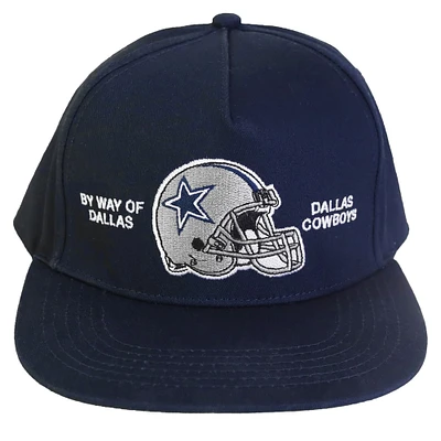 Men's By Way of Dallas  Navy Dallas Cowboys Snapback Hat