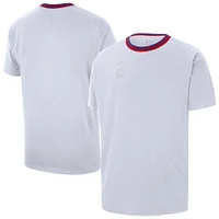 Men's Nike White Sacramento Kings City Edition Courtside Premium T-Shirt