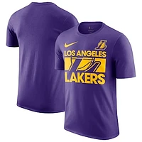 Men's Nike Purple Los Angeles Lakers Courtside This Is Our Year T-Shirt