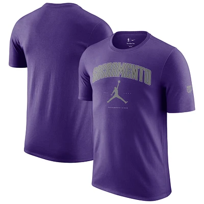 Unisex Jordan Brand Purple Sacramento Kings Essential Cities T-Shirt