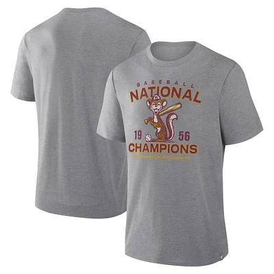 Men's Fanatics Gray Minnesota Golden Gophers Dynamic Showdown Tri-Blend T-Shirt